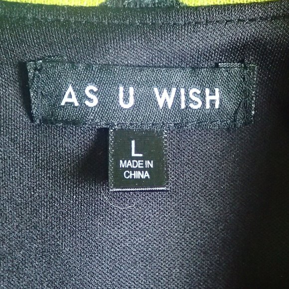 AUW - Colorful Chevron Dress With Pocket - Picture 8 of 8